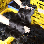 MRS Virgin Body Wave Unprocessed Human Hair Bundles 1 pc