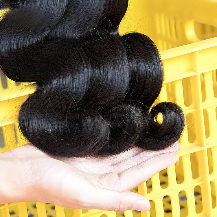 MRS Virgin Body Wave Unprocessed Human Hair Bundles 1 pc