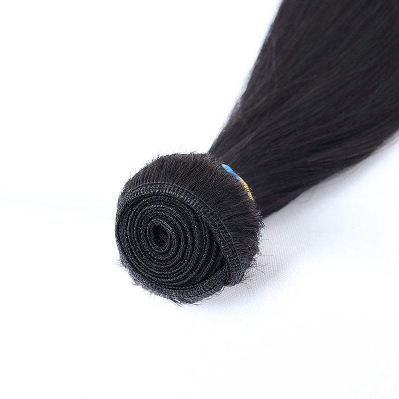 MRS Virgin Straight Unprocessed Human Hair Bundles 1 pc