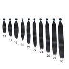 MRS Virgin Straight Unprocessed Human Hair Bundles 1 pc