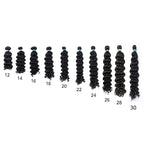 MRS Virgin Deep Wave Unprocessed Human Hair Bundles 1 pc