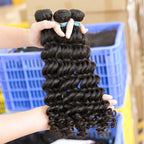 MRS Virgin Deep Wave Unprocessed Human Hair Bundles 1 pc