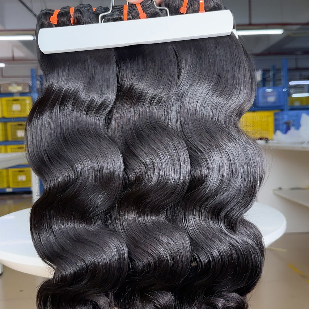 MRS Raw Loose Wave Unprocessed Human Hair Bundles 1 pc