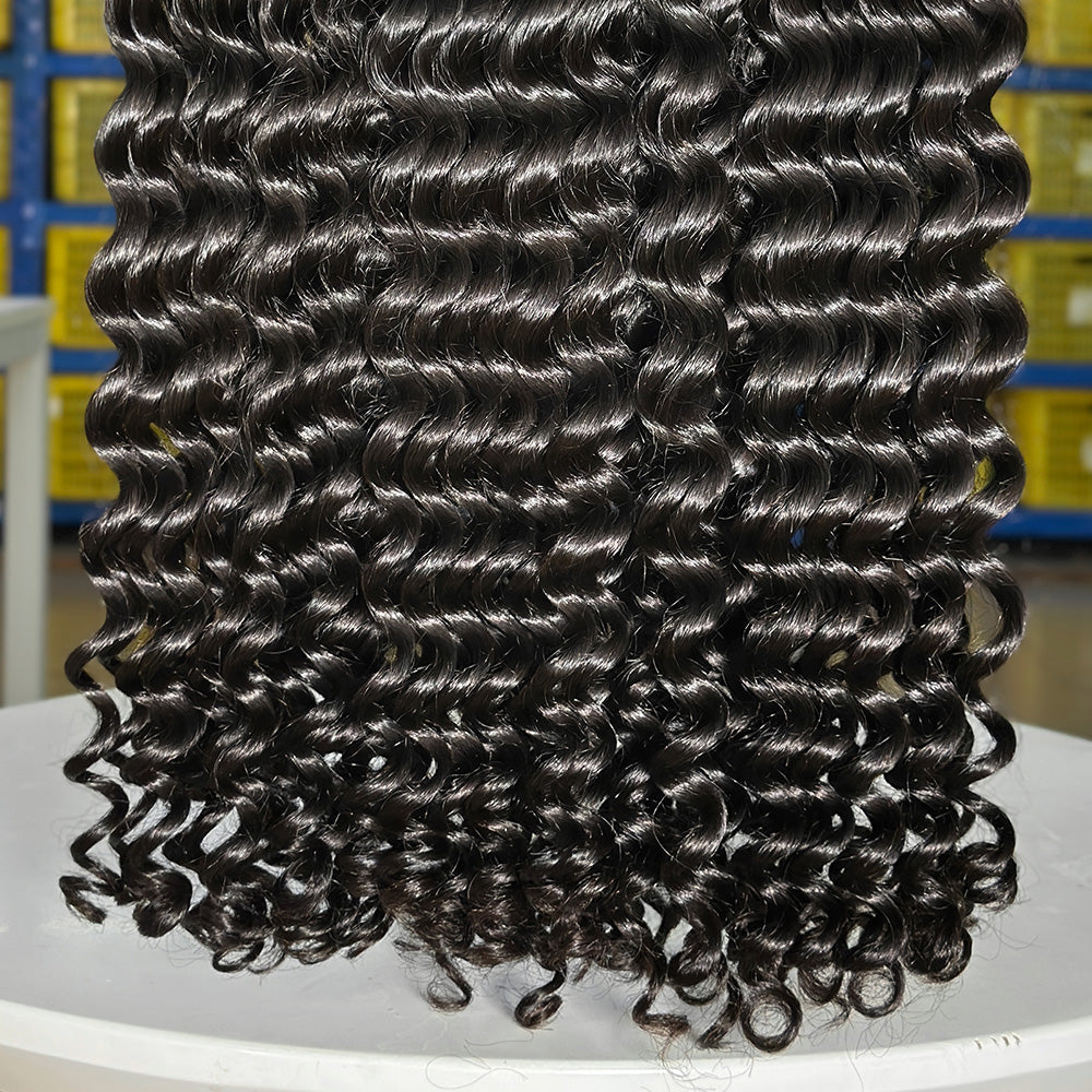 MRS Raw Deep Wave Unprocessed Human Hair Bundles 1 pc