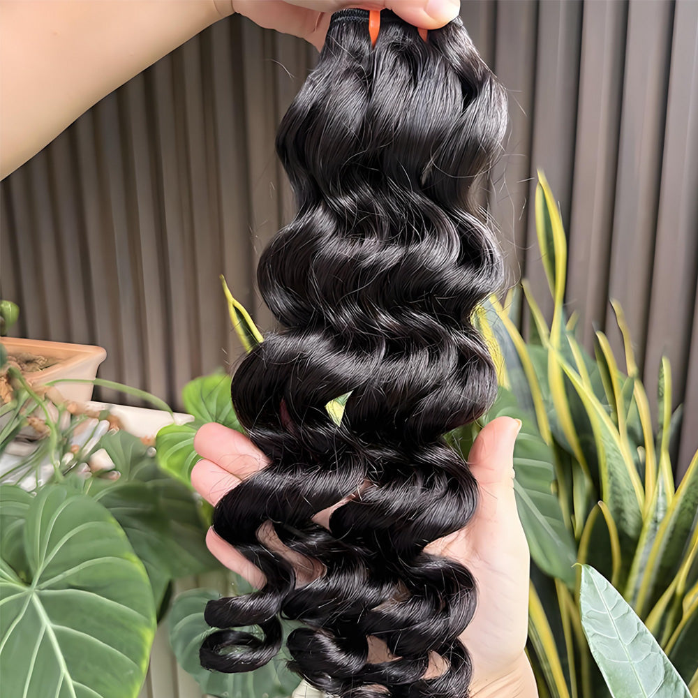 MRS Raw Body Wave Unprocessed Human Hair Bundles 1 pc