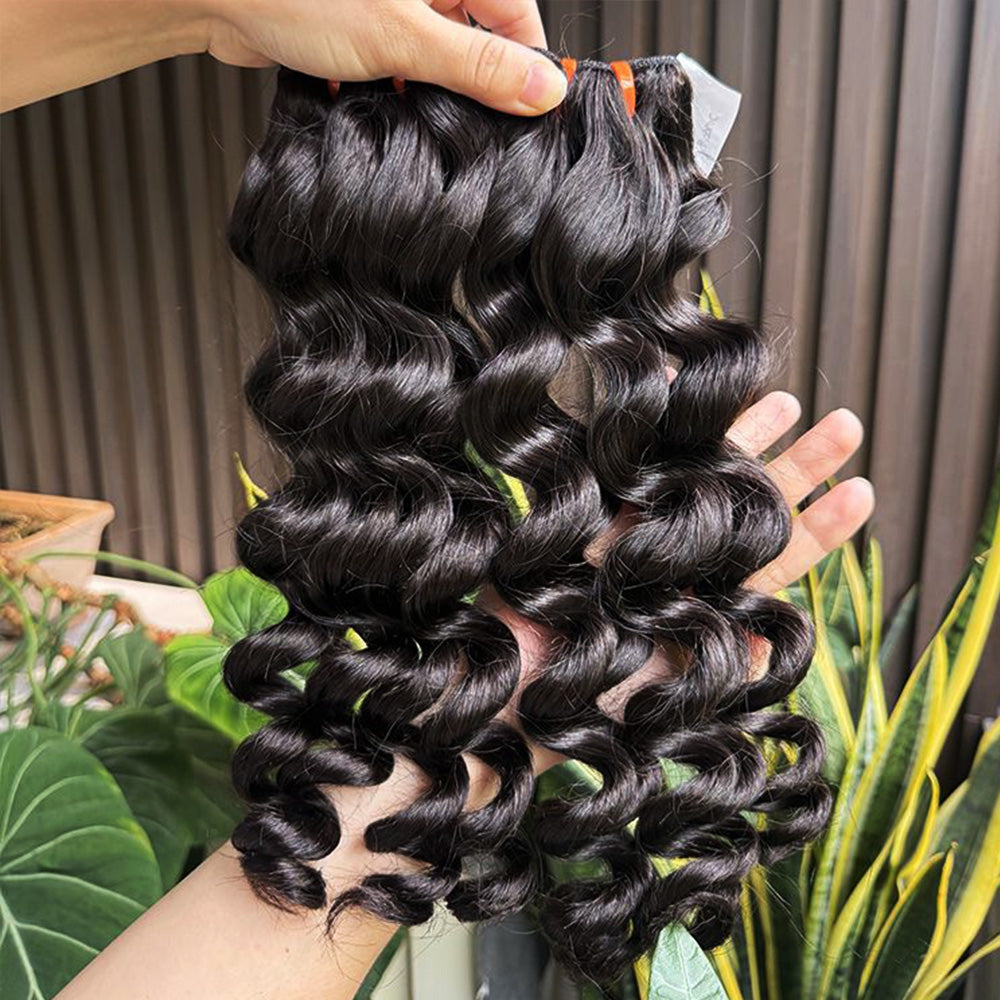 MRS Raw Body Wave Unprocessed Human Hair Bundles 1 pc