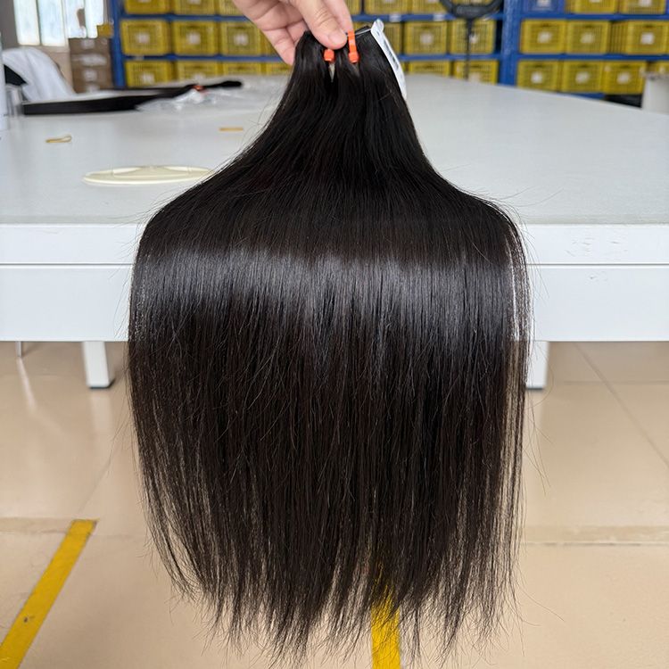 MRS Raw Straight Unprocessed Human Hair Bundles 1 pc